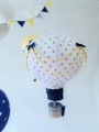 Balony nad łóżeczko karuzela mobile żółty granatowy szary biały (9).jpg