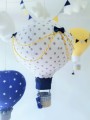 Balony nad łóżeczko karuzela mobile żółty granatowy szary biały (10).jpg