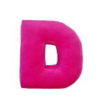 Poduszka XL w kształcie litery D - 40 lub 48 cm