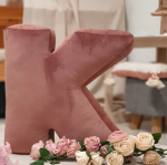 Poduszka XL w kształcie litery K 40 lub 48 cm