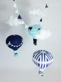 Karuzela nad łóżeczko balony granatowy miętowy seledynowy (6).jpg
