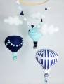 Karuzela nad łóżeczko balony granatowy miętowy seledynowy (10).jpg