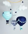 Karuzela nad łóżeczko balony granatowy miętowy seledynowy (13).jpg