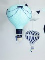 Karuzela nad łóżeczko balony granatowy miętowy seledynowy (14).jpg