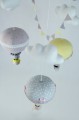 Balony karuzela na łóżeczko brudny róż żółty szart (7).JPG