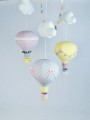 Balony karuzela na łóżeczko brudny róż żółty szart (10).JPG