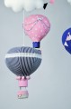 Karuzela nad łóżeczko balony różowy granatowy (4).JPG
