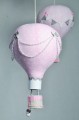 różowe balony karuzela na łóżeczko do pokoju dziecka różowy (10).JPG