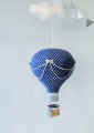 Karuzela nad łózeczko balony granatowy szary (5).JPG