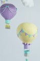 Karuzela nad łózęczko balony fiolet mięta żółty (2).JPG