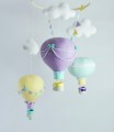 Karuzela nad łózęczko balony fiolet mięta żółty (6).JPG