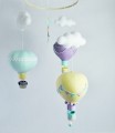 Karuzela nad łózęczko balony fiolet mięta żółty (9).JPG