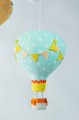 Balony karuzela nad łóżeczko do pokoju dziecka pomarańczowy żółty miętowy (2).JPG