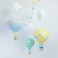 Karuzela nad łóżeczko do pokoju dziecka balony mięta żółty niebieski (1).jpg