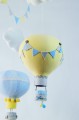 Karuzela nad łóżeczko do pokoju dziecka balony niebieski, szary, żółty (2).JPG