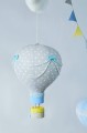 Karuzela nad łóżeczko do pokoju dziecka balony niebieski, szary, żółty (5).JPG