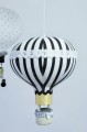 Balony nad łóżeczko karuzela czarny biały szary złoty (10).JPG