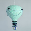 Duży balon miętowo-granatowy