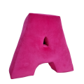 Poduszka litera A pokoj dziecka welur velvet (4).png