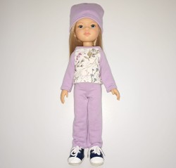 Zestaw ubranek dla lalki Paola Reina bluza, spodnie, czapka