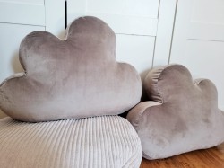 Poducha chmurka XL welur, velvet